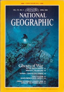 national geographic-APR 1988-SOUTH PACIFIC GHOSTS OF WAR. - Bild 1 von 2