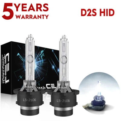 6000K Front D2S HID Headlight Bulb For Mazda CX7 & CX9 2007-2012 LOW BEAM Qty 2 - Image 1 of 4