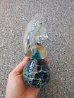 Mdina glass seahorse - not signed