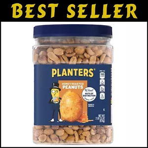 Nutritious 2.16 lb Honey Roasted Peanuts - Kosher Certified for All Snack Lovers - Picture 1 of 9