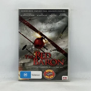 The Red Baron One Warrior Ruled The Sky Rare DVD Movie Film Free Post R4 PAL - Picture 1 of 4