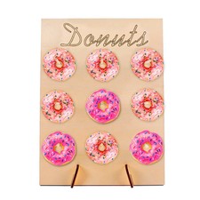 Donut Doughnut Wall Stand Party Wedding Favour Birthday Sweets Candy Cart New UK