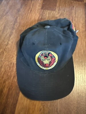 DE COLECCIÓN Iron Man Sombrero Gorra Snap Back Marvel Super Hero Cómics Película Años 90 Raro Foto 1 de 2