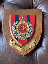 ROYAL ENGINEERS MESS WALL PLAQUE SHIELD JUNIOR LEADERS REGIMENT 46 YEARS OLD