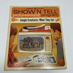 Show'N Tell Phono-Zuschauer: Dschungelkreaturen: Was sie essen (1964) ST-601 - Bild 1 von 5