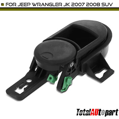 Manija de puerta interior texturizada para Jeep JK Wrangler 2007 2008 delantera o trasera izquierda Foto 1 de 4