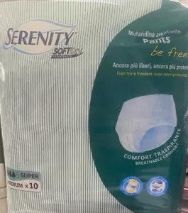 80Pannoloni SERENITY be free Pants super Taglia M.8 Confezione Da 10pz - Foto 1 di 1