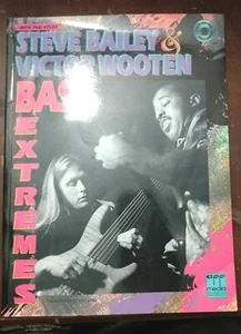 Steve Bailey & Victor Wooten 1993 BASS EXTREMES Instruction Book, No CD - Picture 1 of 5