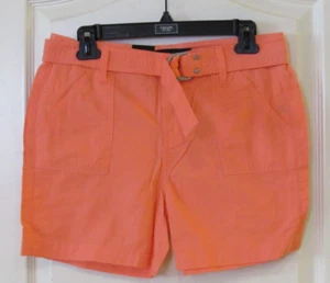 Calvin Klein Jeans pantaloncino cotone con cintura rosa conchiglia donna tg 4 nuovo con etichetta - Foto 1 di 2