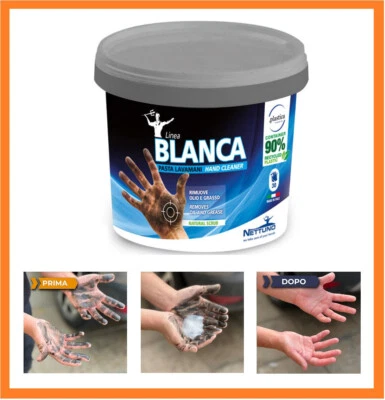 Pasta Lavamani sgrassante igienizzante rimuove olio e grasso per meccanici - Immagine 1 di 2