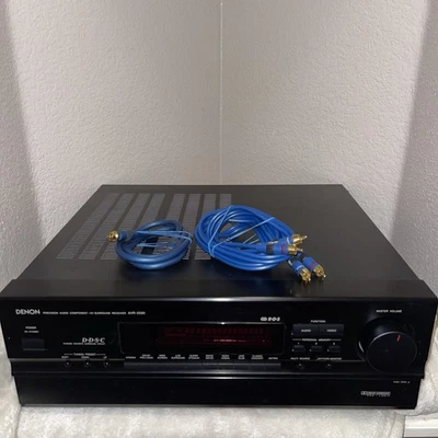 Denon AVR-2500 5.1 Channel AV/Surround Receiver - Tested & Working - Image 1 of 4