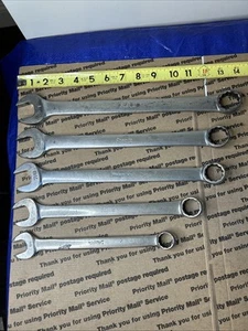 Snap On 11/16 13/16 7/8 15/16 1 Combination Wrenches OEX22-OEX32 12pt - Picture 1 of 8