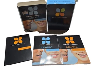 Living Language Foreign ARABIC Language Edit. AUDIOBOOK 9 CDs PLUS 2 Books USED - Picture 1 of 3