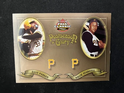 2003 Fleer Postseason Glory No14 Паркер Вилли Старджелл Pittsburgh Pirates /1500 - Изображение 1 из 2