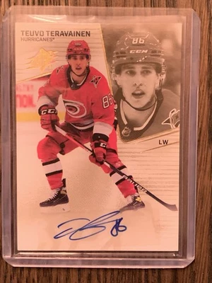 2022-23 Upper Deck SPX Hockey - Teuvo Teravainen Autograph #81 - Image 1 of 4