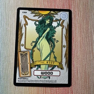 Cardcaptor Sakura Trading card game series 1 : demo card 1st ED Cs9 The Wood - Foto 1 di 2