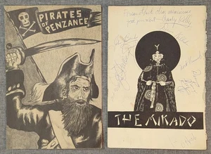 1960 & 1959 Brooklyn Prep Players Play Programs. Pirates Of Penzance & Mikado - Picture 1 of 7