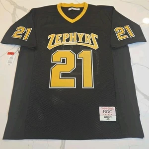 NWT Headgear Saquon Barkley Whitehall Zephyrs 21 High School Jersey Black Sz 2XL - Picture 1 of 9