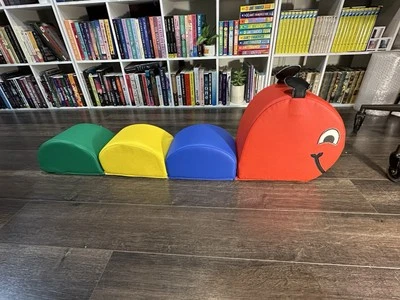 Children’s Factory Crawly Caterpillar Toddler/Infant Soft Play Climber Toy - Image 1 of 4