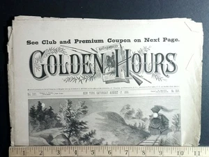 Golden Hours Norman L. Munro 1895 Illustrated Adventure Comics - Bild 1 von 3