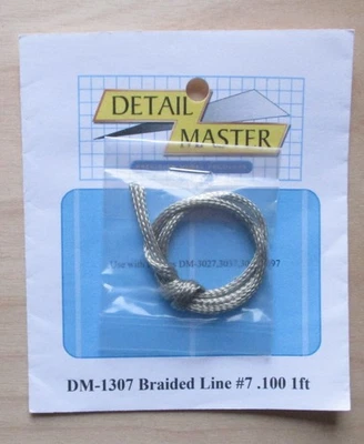 LÍNEA TRENZADA #7 1:24 1:25 DETALLE MASTER CAR MODELO ACCESORIO 1307 Foto 1 de 2