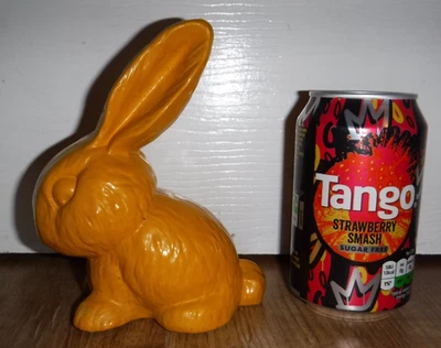Art Deco Sylvac Snub Nosed Bunny Rabbit ~ 1065 ~ Has Been Painted Yellow - image 1 of 4
