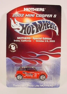 Hot Wheels 2003 Irvine Convention Mothers Wax 2002 Mini Cooper S - Image 1 of 2