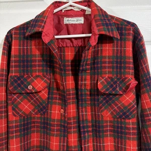 Vintage Anderson Little Flannel Shirt 85% Wool 15% Nylon Women’s Medium - Picture 1 of 8
