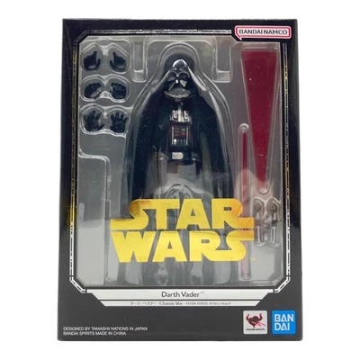 BANDAI S.H.Figuarts Darth Vader STAR WARS 2024 Version Excellent JAPAN - Image 1 of 4