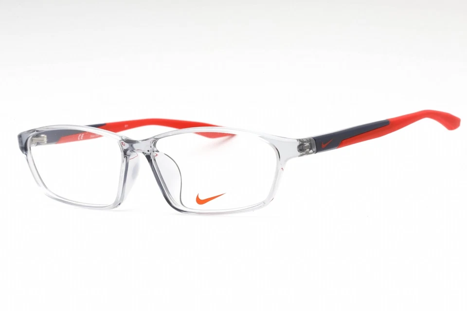 Nike Eyeglasses 7130af 035 Light Grey Butterfly Men 57x13x140