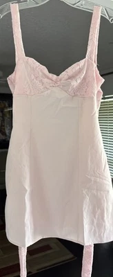 Mini Vestido JALATV No You Hang Up Rosa Polvoriento Pequeño Nuevo sin Etiquetas Foto 1 de 4