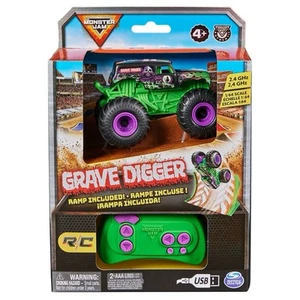 Grave digger With Ramp Remote Control Monster Truck - Picture 1 of 4