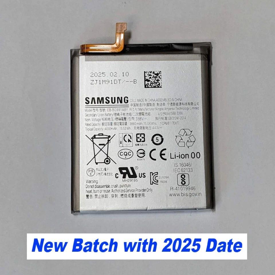 SAMSUNG S21 5G GENUINE Battery EB-BG991ABY 4000mAh Good Quality - Local Seller ! - image 1 of 4