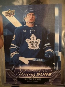 2023-24 Upper Deck Series 1 - UD Canvas Young Guns #C103 Matthew Knies (RC) - Picture 1 of 2