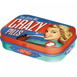 MintBox: Crazy Pills Size:4 x 6 x 1.6cm comes with sugar free mints 34gm - Picture 1 of 1