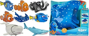 FINDING DORY SWIGGLEFISH NEMO MARLIN HANK BAILEY DESTINY MR RAY DISNEY FISH TOY - Picture 1 of 37