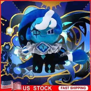 Shadow Milk Cookie Figure Plush Doll Cookie Run: Kingdom Game Collection Doll👍 - Picture 1 of 6