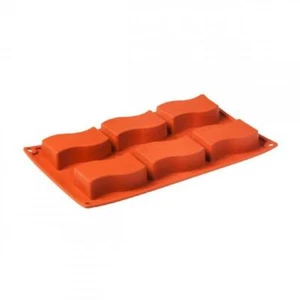 Muffinform Onda 6 fach Silikon Pavoni Backform Kuchenform Backen Minimuffin - Bild 1 von 2