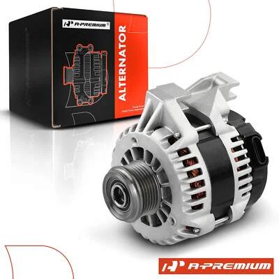 Alternator for Oldsmobile Intrigue 1999 2000 2001 2002 V6 125A/12V CW 6-Groove - Image 1 of 4