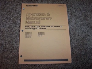 Cat Caterpillar Tractor D5H LGP XL II 1DD4000 Owner Operation Maintenance Manual - Picture 1 of 1
