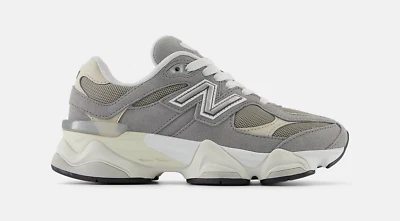 Zapatilla deportiva New Balance 9060 GS & gris y marrón para mujer GC9060BA Foto 1 de 4