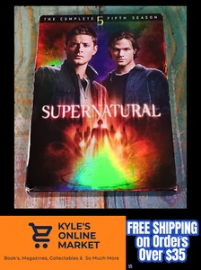 Supernatural: the Complete Fifth Season (DVD, 2009) - Imagen 1 de 17