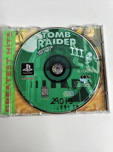 Tomb Raider III 3 (Sony PlayStation 1 PS1, 1998) EIDOS PS1 Disc Only Tested - Picture 1 of 5