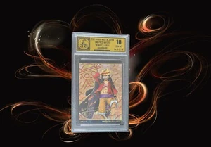 Monkey D. Luffy 2021 Bandai (JP) One Piece Wafers Grand Rare No.9-02GR - Picture 1 of 4
