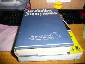 Alcoholics Anonymous 1976 Third Edition The Big Book w/ writing on first 2 pages - Picture 1 of 7