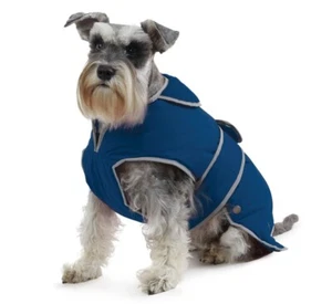 Stormguard Dog Coat - Blue. Medium - 40cm (16"). - Picture 1 of 8
