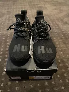 Adidas Solar Hu PW Pharrell Williams Boost Mens Sz 6.5 US Black NIB GX2485 - Picture 1 of 24