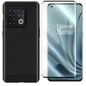 High Responsivity Screen Protector & Carbon Fiber TPU Case for OnePlus 10 Pro 5G - Picture 1 of 1