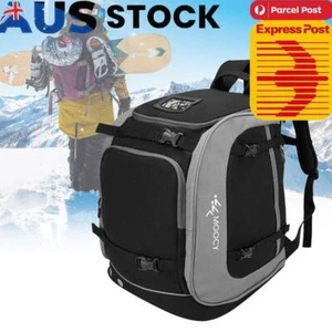 65L Ski Boot Backpack Adjustable Ski Bag Rucksack Waterproof for Hiking Climbing - Picture 1 of 12
