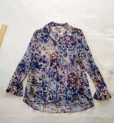 Tianello Steve Barraza маленький верхний длинным рукавом моющийся шелк печать любящий блузка - Изображение 1 из 4